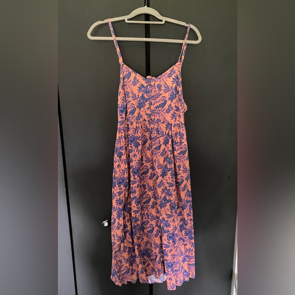 Universal Thread Pink and Blue Midi Dress